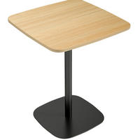 BLAGOVAONSKI stol 60/60 cm boje prirodnog drva od drva za male prostore - smeđa, drvo (60/60/75cm) - OKWISH
