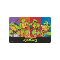 BRETTCHEN Teenage Mutant Ninja Turtles Group Mehrfarbig 14,5 x 23,5 cm - Multicolor, Kunststoff (14.5/23.5cm) - United Labels