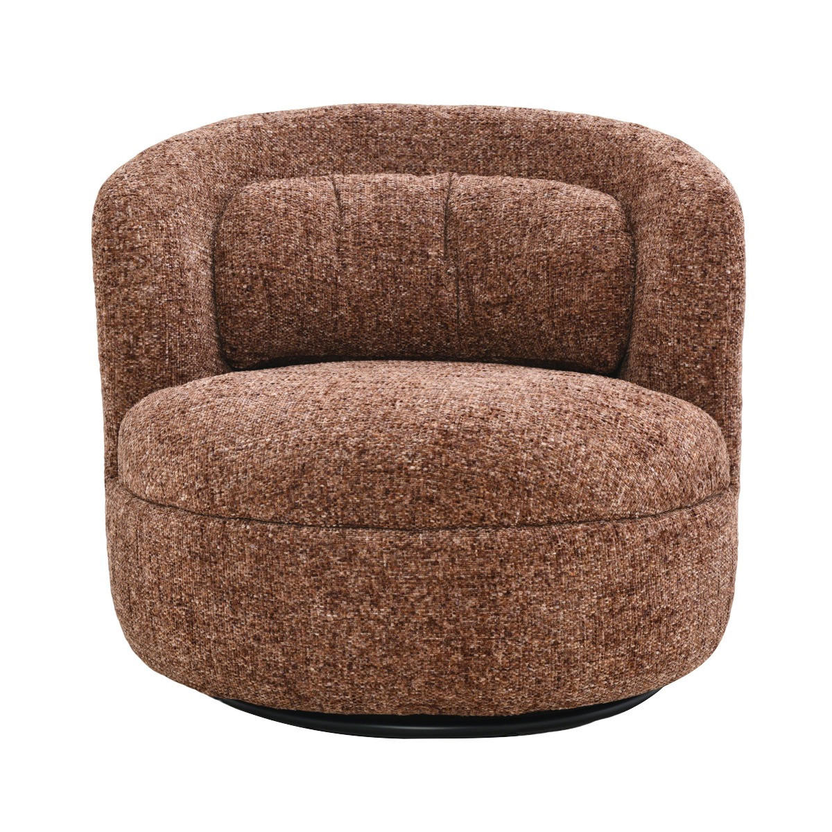 SESSEL Britt Rot 85/84/76 cm - Dunkelrot, Textil (84/76/85cm) - Livingfurn