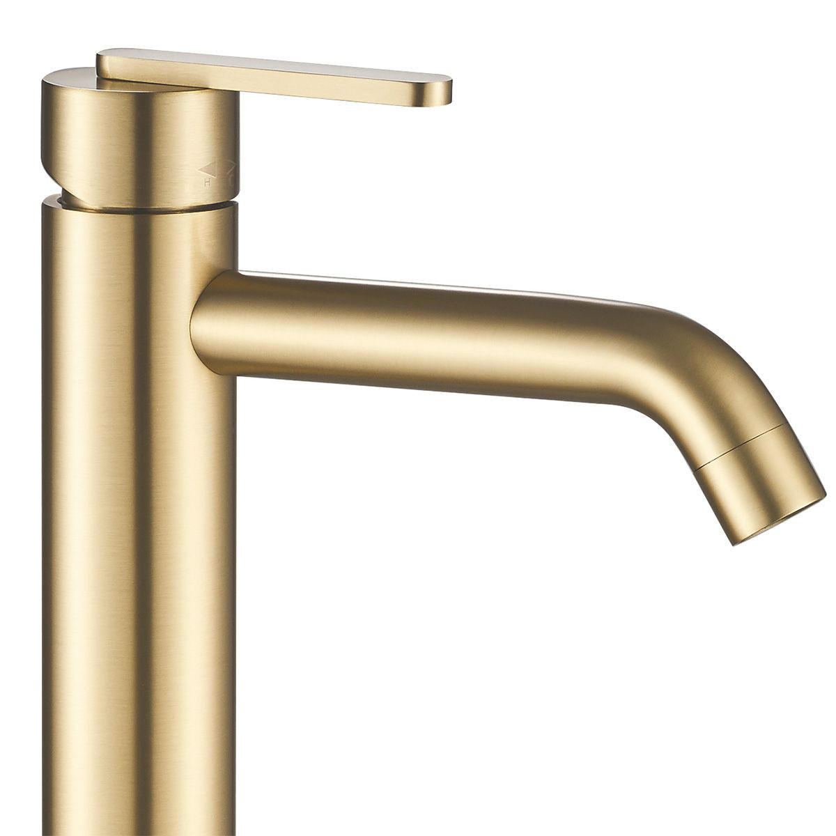 WASCHBECKENARMATUR ONTARIO BRUSH GOLD 14,5/4,5/30 cm - Goldfarben, Metall (4.5/30/14.5cm) - REA