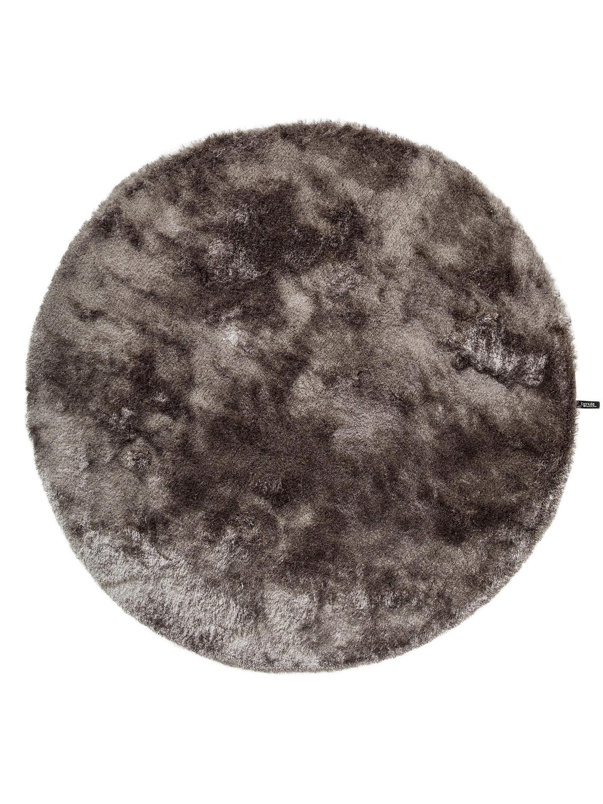 HOCHFLORTEPPICH Whisper Grau ø 80 cm rund - Grau, Textil (80/80cm) - benuta Nest