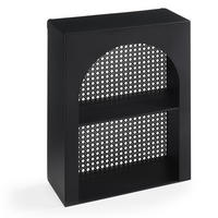 WANDREGAL Jäller I. - Schwarz, Metall (30/40/13cm) - [en.casa]