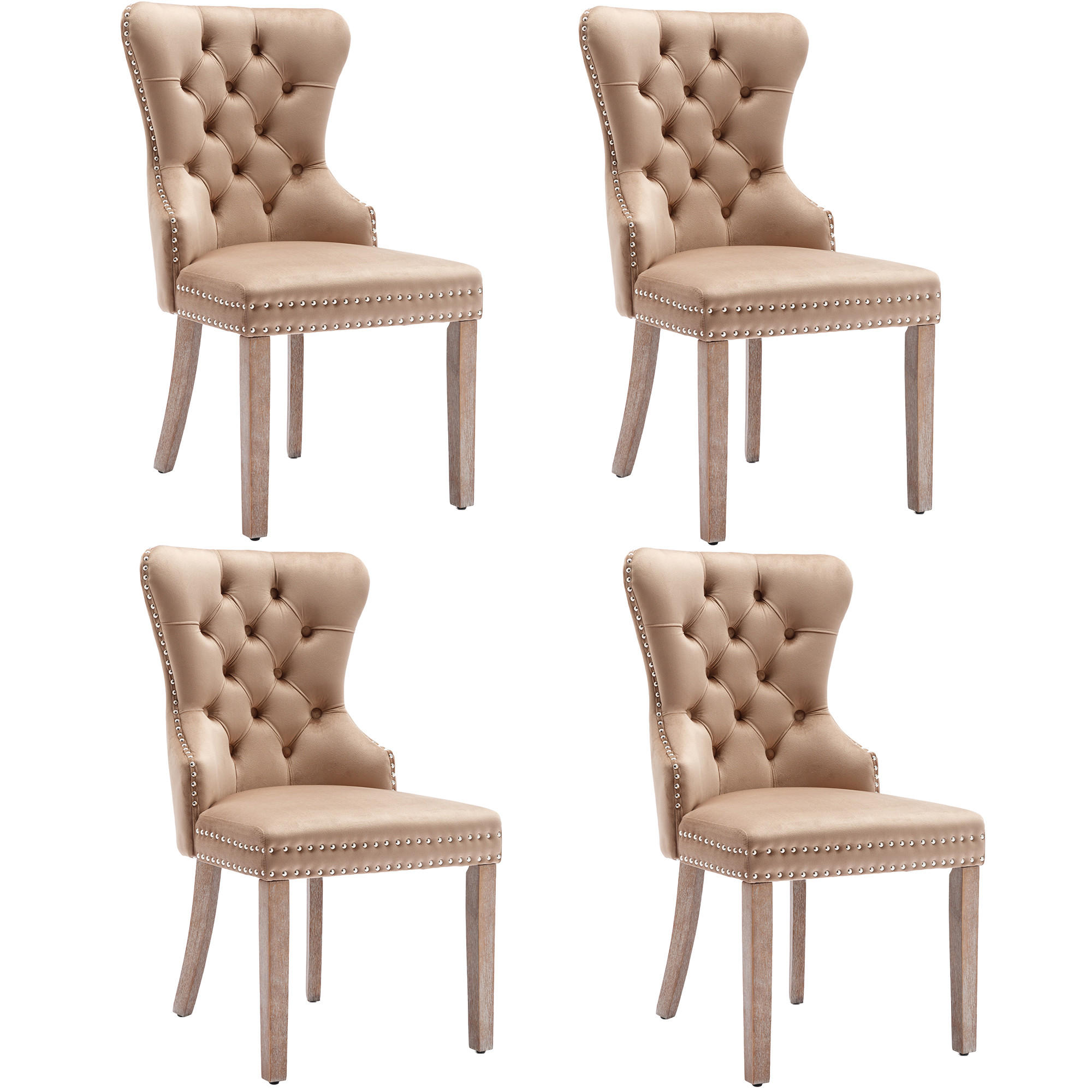 ComfortXL Stuhl-Set Hellbraun 46.5x95x53 cm
