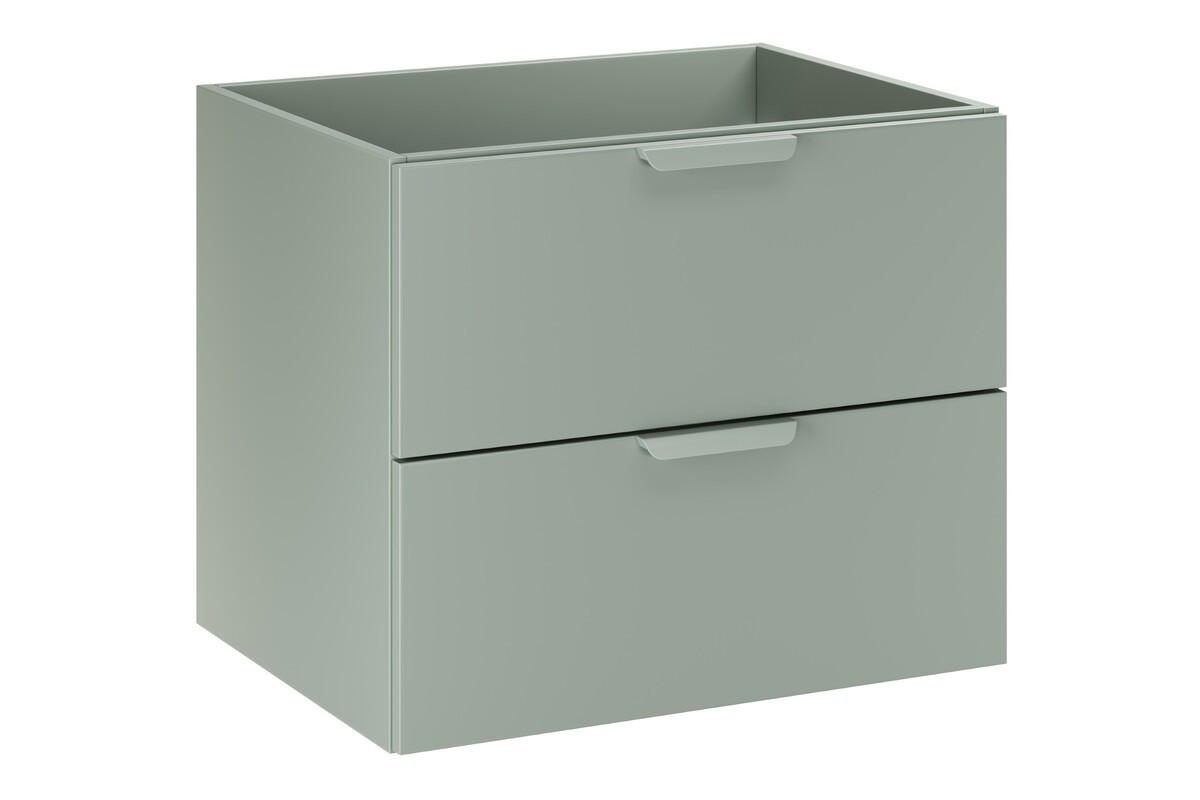 WASCHTISCHKOMBI 120 cm 3 Teile - Aster Green A BM412 in Grün Matt - Weiß Hochglanz/Grün, Holz/Keramik (120/51.8/46cm)