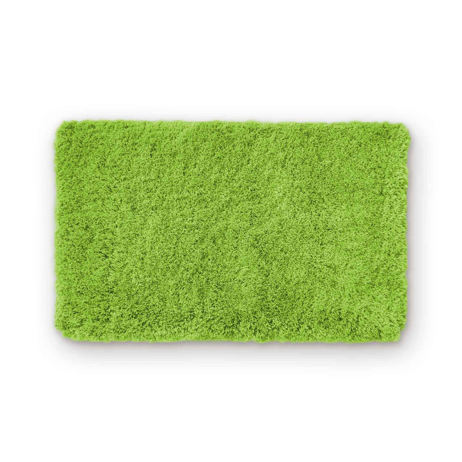 HOCHFLOR BADEMATTEN MALMÖ - Grün, Textil (60/100cm) - WohnDirect