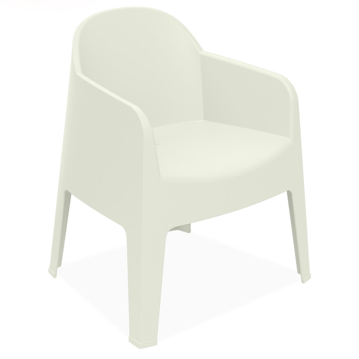 GARTENMÖBEL-SET MALUS, 3-tlg - Beige, Kunststoff - KONSIMO®