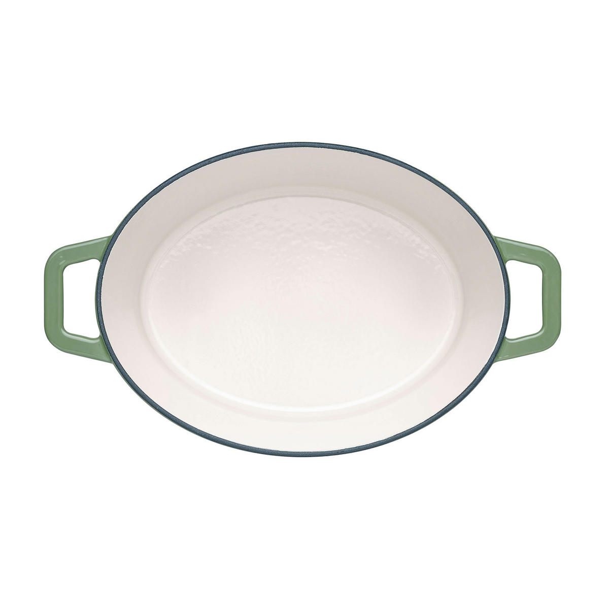 BRÄTER b.iron Bräter, Gusseisen, Grün, 31 x 24 cm - Grün, Metall (42/26.1/17.6cm) - Berndes