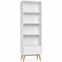 KINDERREGAL Standregal Dambi - Weiß, Holz (65/200/43cm) - KONSIMO®