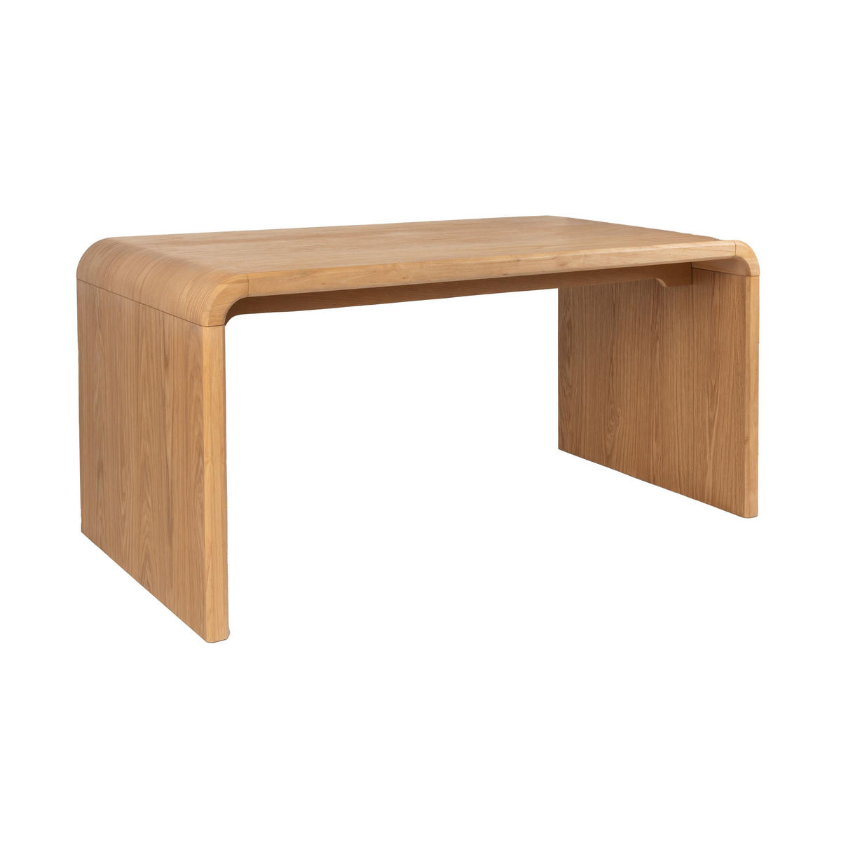 ESSTISCH Brave 160x80 cm - Braun, Holzwerkstoff (160/80/75cm) - Zuiver