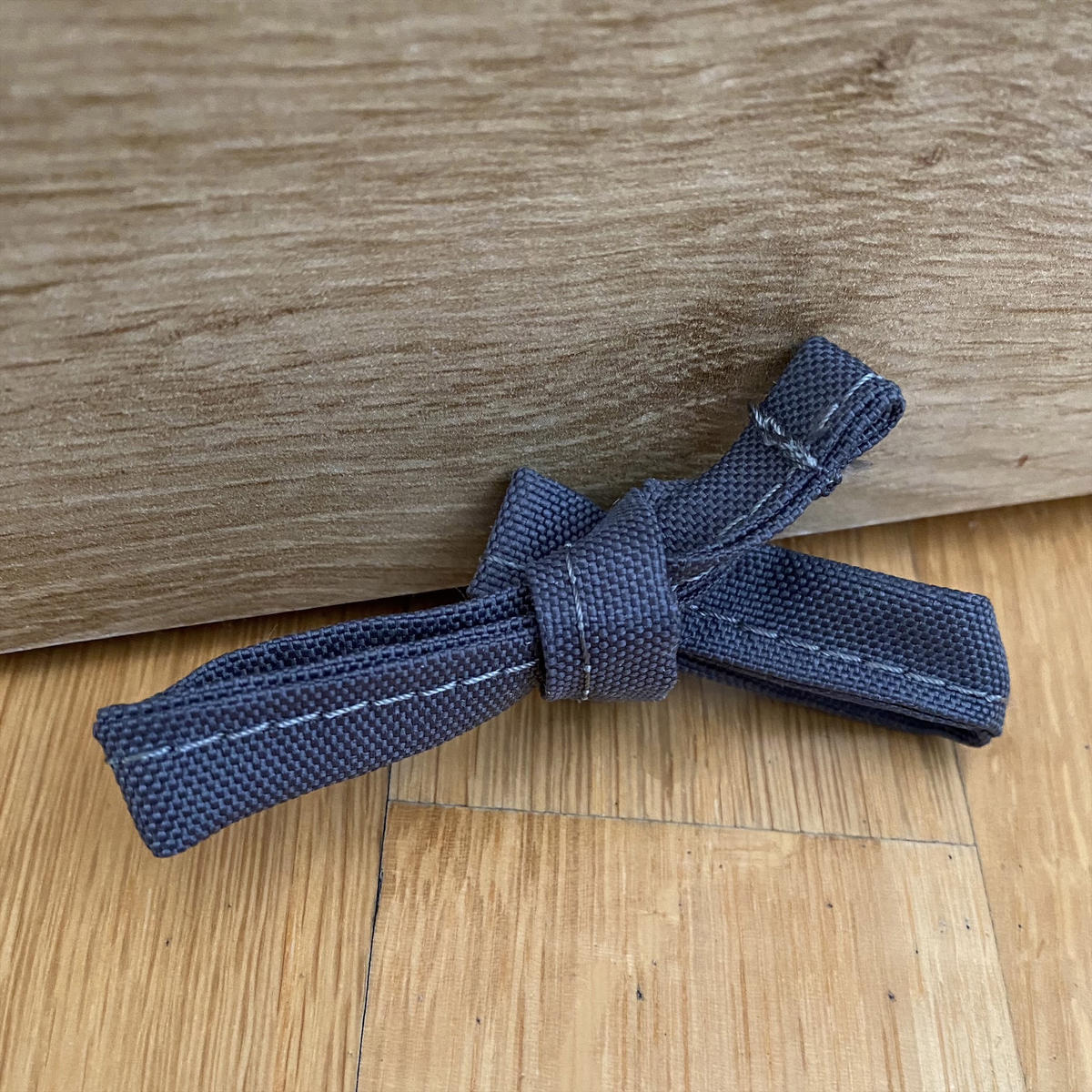 ZUGLUFTSTOPPER Windschlong grau - Grau, Textil (120/90cm) - Bruni