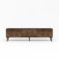 TV-MÖBEL felix Braun - Braun, Holz (31/44/160cm) - Habitat Garten