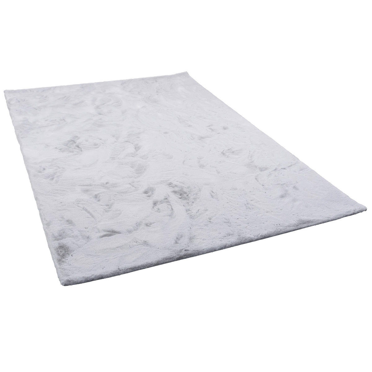 FELLTEPPICH LUXUS SUPER SOFT PLUSH - Hellgrau, Textil (70/140cm) - Pergamon