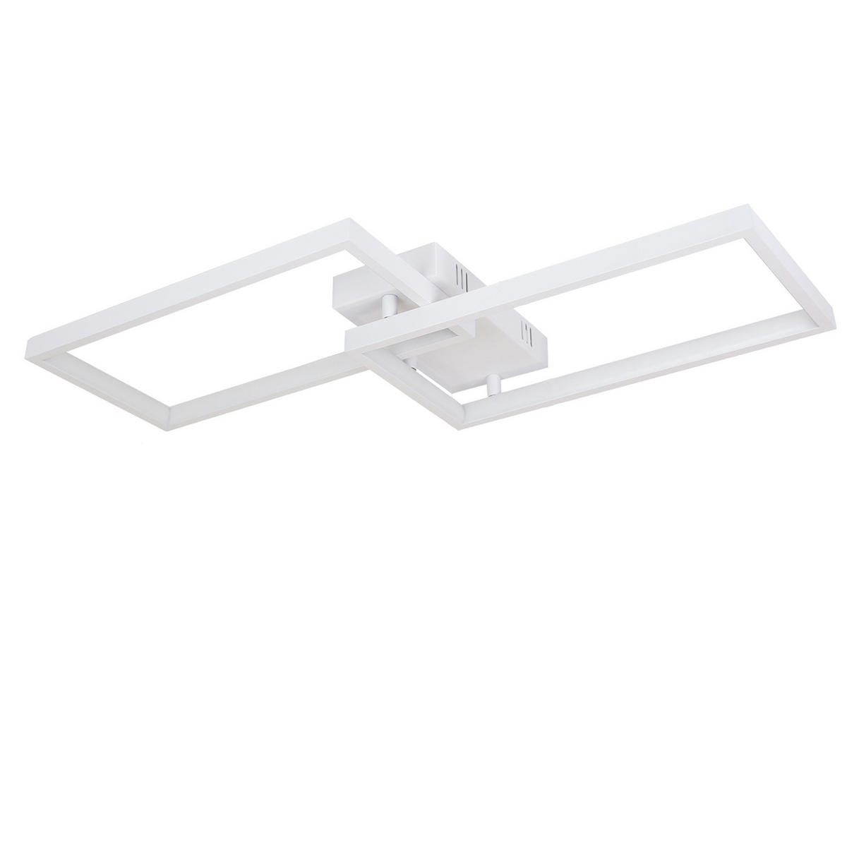 LED-DECKENLEUCHTE 60/29/7 cm - Weiß, Metall (60/29/7cm) - Nettlife