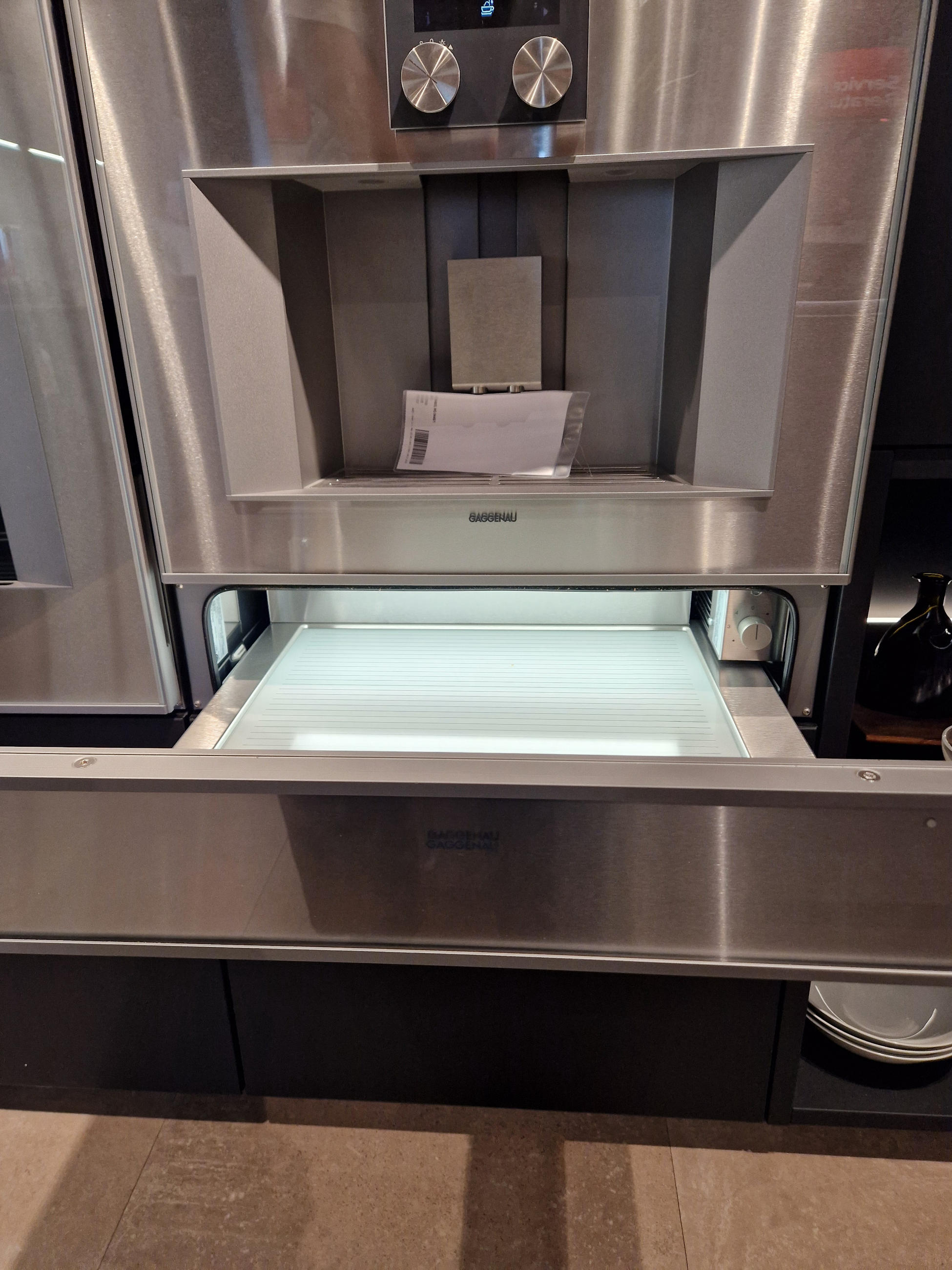 Gaggenau Wärmeschublade Edelstahl - Gaggenau