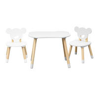 KINDERSITZGRUPPE Weiß 56/60/44 cm - Weiß, Holzwerkstoff (60/44/56cm) - Mobili Rebecca