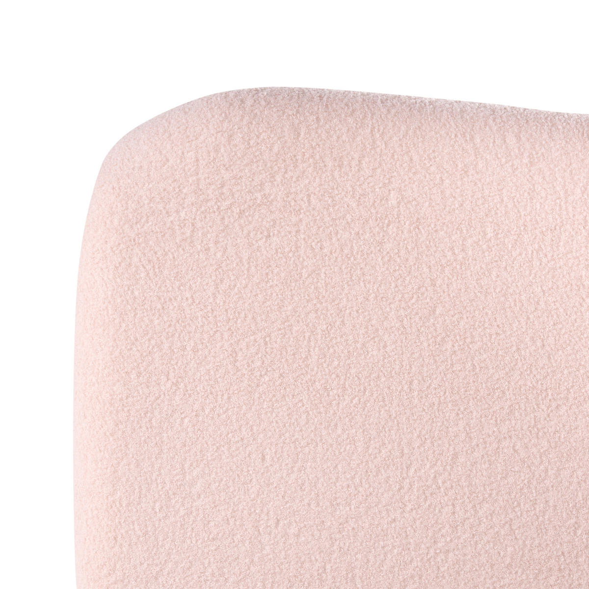 BETT mit Stauraum 90/200 cm Rosa Blagnac - Pink/Braun, Textil (90/200cm) - Beliani