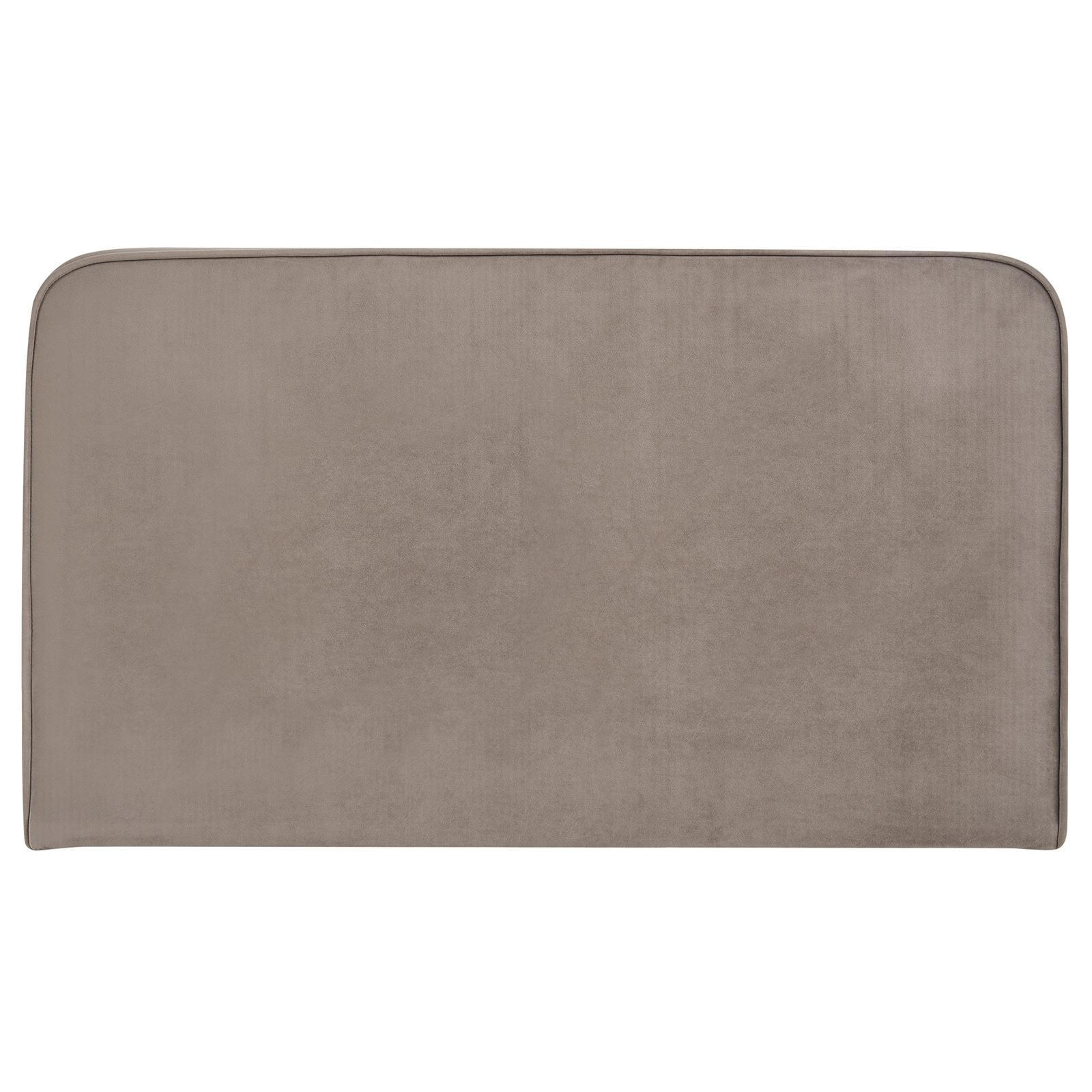 KOPFTEIL CELIA 120X190 CM - Greige, Textil (120/68/6cm) - IDIMEX