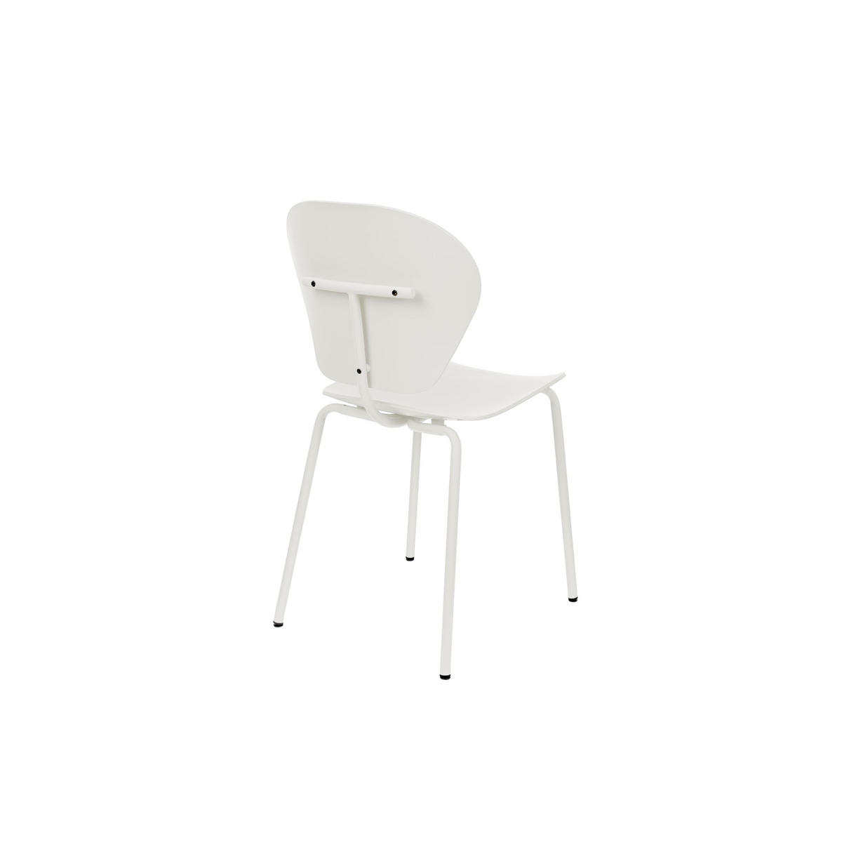 ESSZIMMERSTUHL The Ocean Chair Weiß - 2 er Set - Weiß, Kunststoff (43/85.5/55cm) - Zuiver