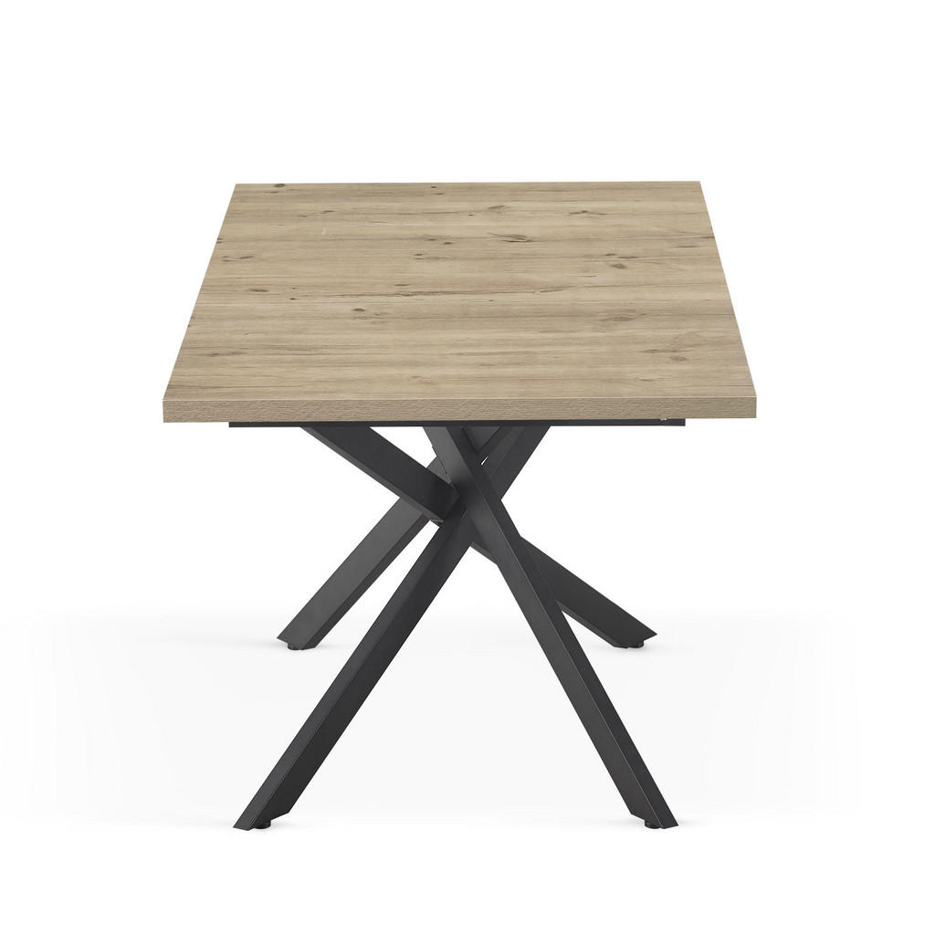 Thumbnail - B&D Home Esstisch, Sand, Holz, 120x76x80 cm, Esszimmer, Tische, Esstische