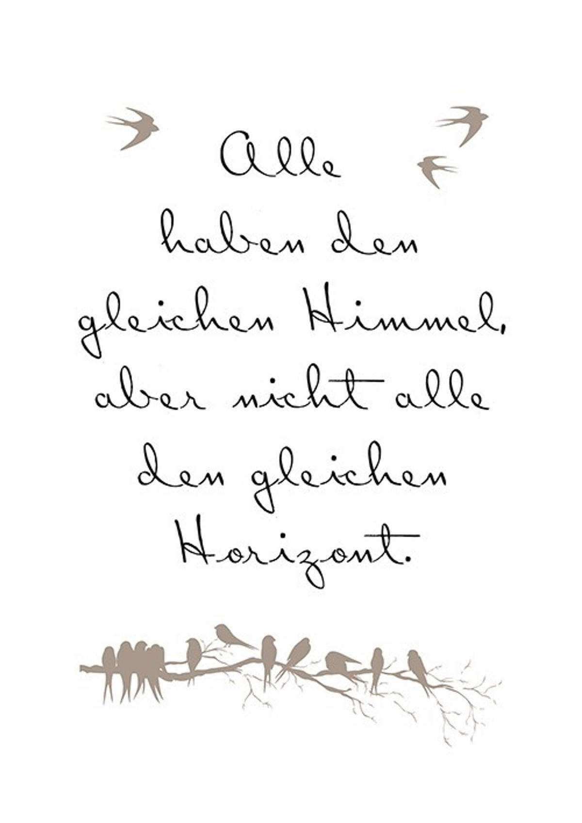 POSTER DIN A4 21x29,7 cm Spruch Toleranz - Beige, Papier (21/29.7/2cm) - artissimo