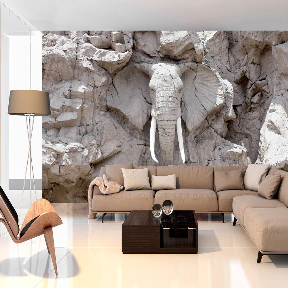 VLIESTAPETE Grau 250/175 cm - Grau, Textil (250/1cm) - KUNSTLOFT
