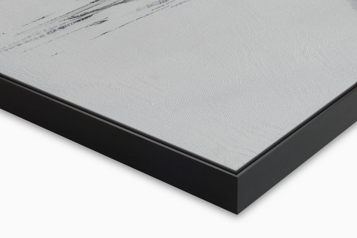 OLEJOMAĽBA 100/75 cm, More a pláž - sivá/zelená, drevo/textil (100/75cm) - KUNSTLOFT