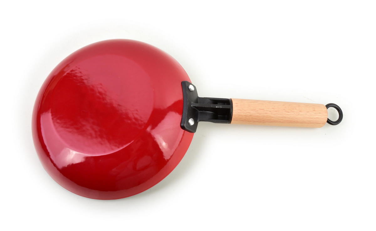 PFANNE Rodeluxe Rot 50/28/5.6 cm Metall - Rot, Metall (28cm) - Mondex