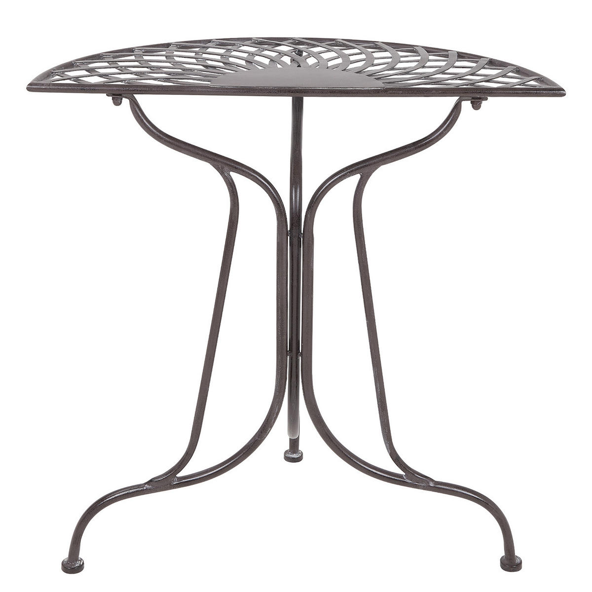 GARTENMÖBEL-SET (3-teilig) Mandala Garden - Braun, Metall - Butlers