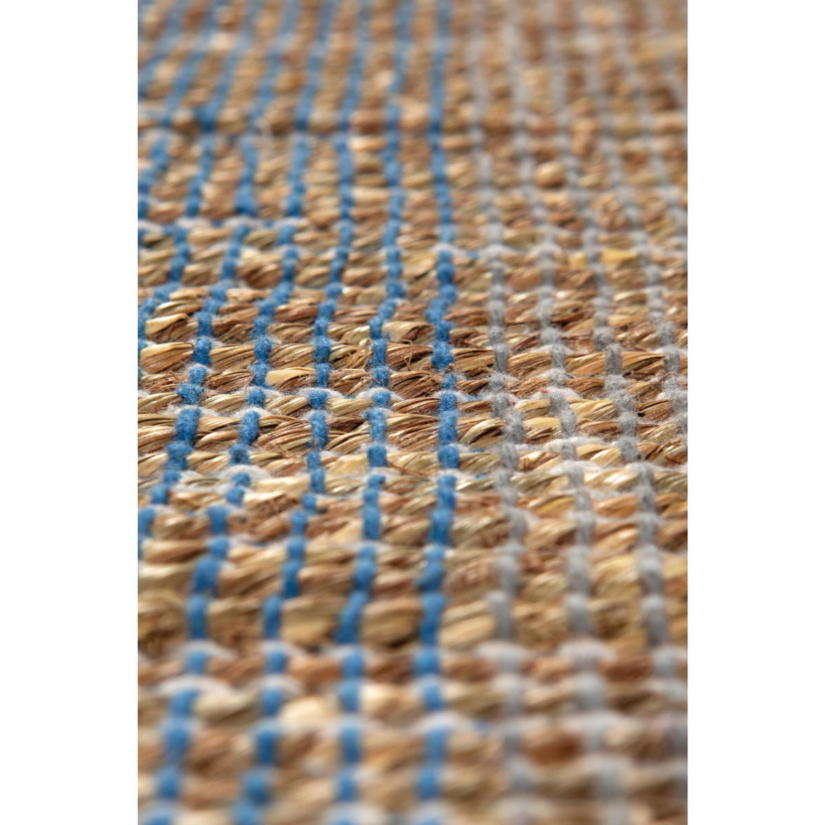 TEPPICH Karan vergissmeinnicht 60 x 90 x 1 cm - Hellblau, Textil (60/90cm) - Vivaraise