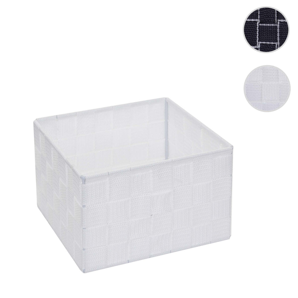 ÚLOŽNÝ KOŠ Bílý - bílá, plast (19/19cm) - MCW