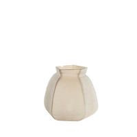 VASE Veliko Braun Ø26,5/27 cm - Braun, Glas (27cm) - Light & Living