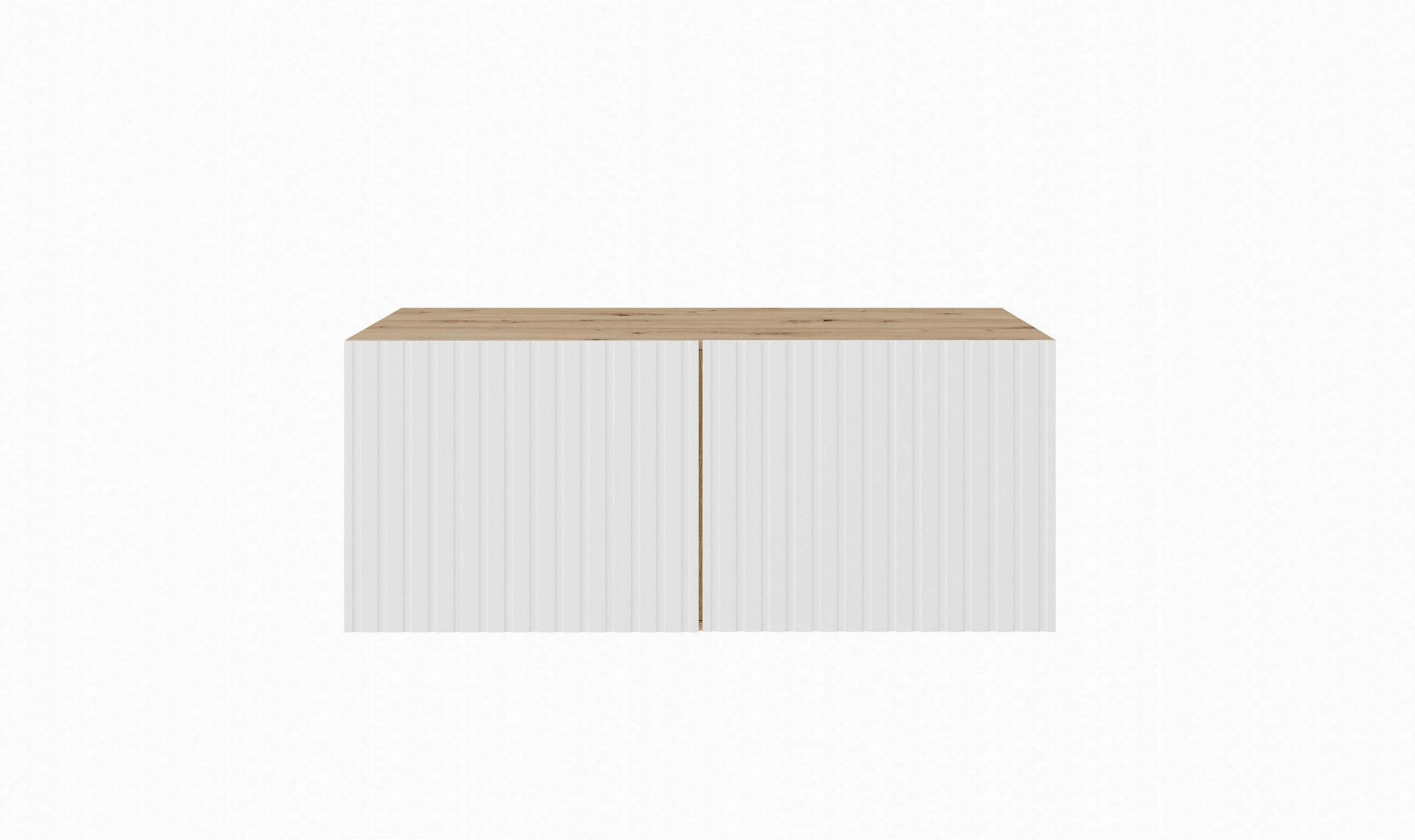 Masseno Lowboard Eiche Artisan 100x41x40 cm