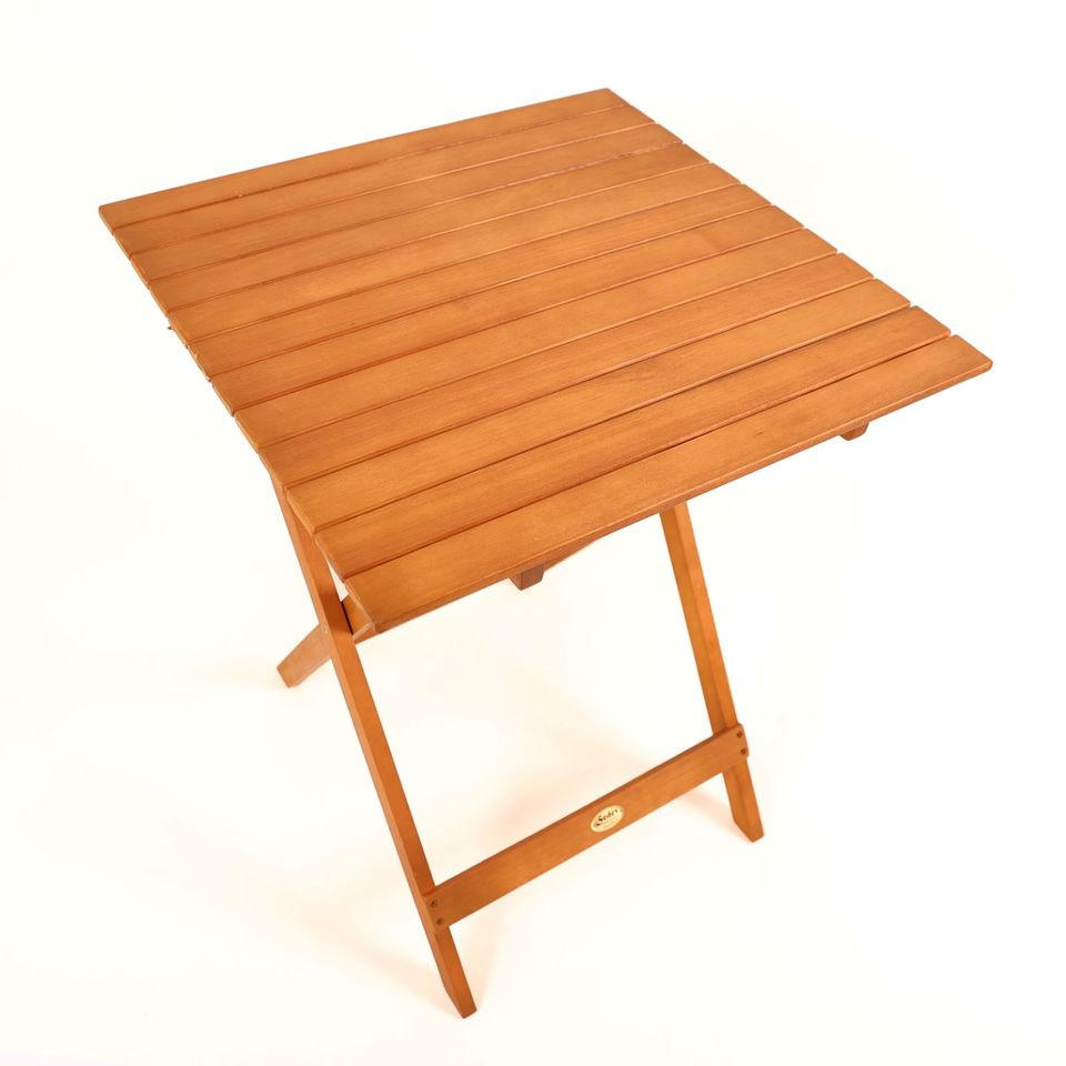 KLAPPTISCH Diego - Eukalyptusholzfarben, Holz (58/58/74cm) - Sedex