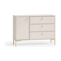 KOMMODE – 120 cm – Sandro – Sandfarben - Sandfarben, Holzwerkstoff (120/85/40cm) - hi-markt