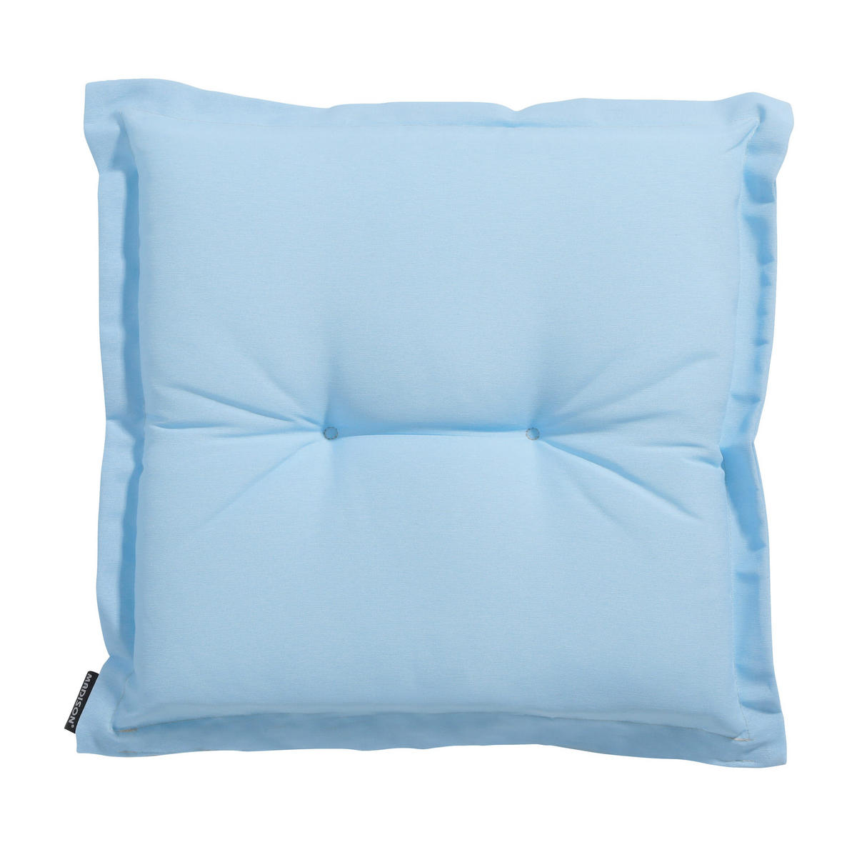 SITZKISSEN Panama 50/50 cm 4er-Set - Hellblau, Textil (50/5/50cm) - Madison