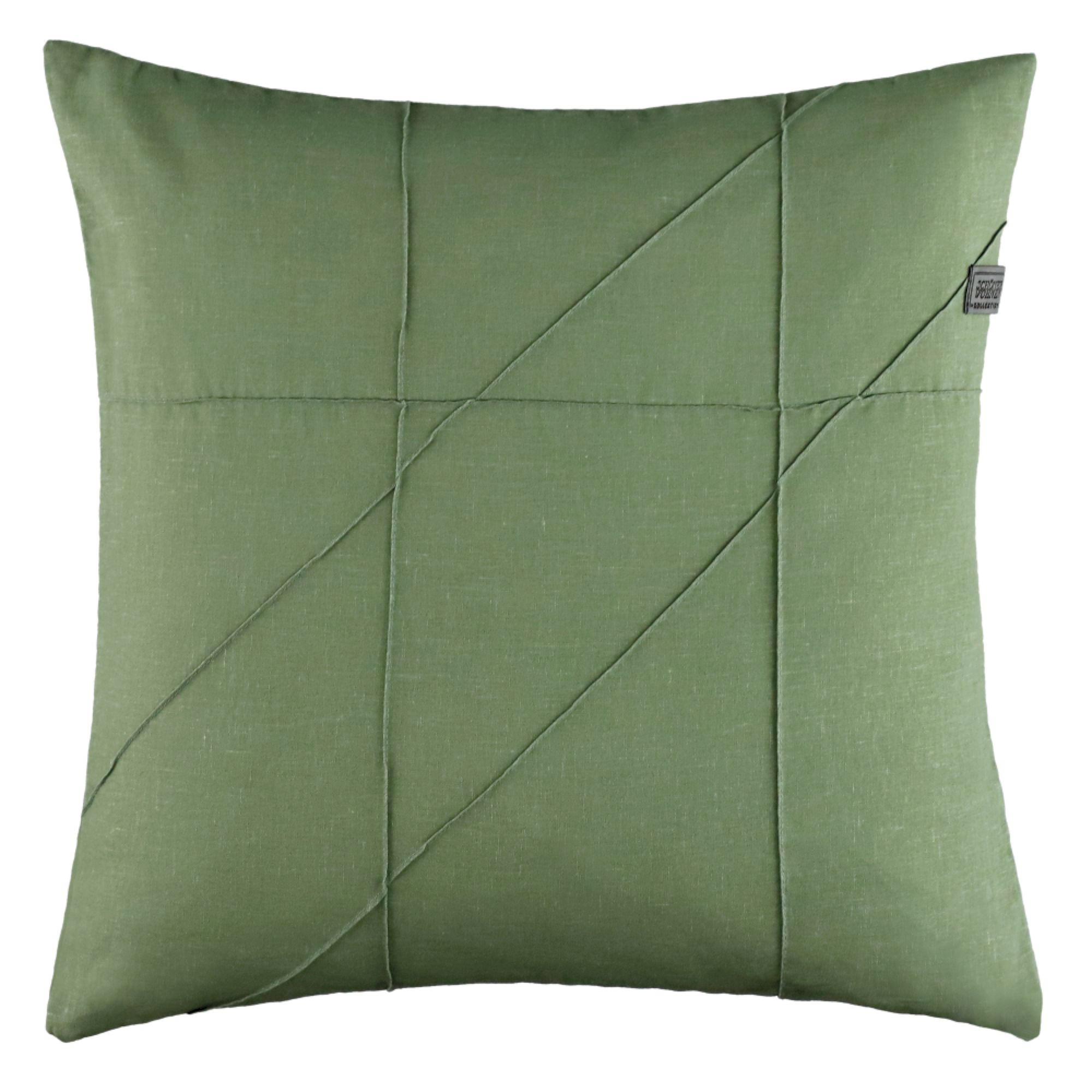 ZIERKISSENHÜLLE PLEAT - Grün, Textil (45/45cm) - Schöner Wohnen