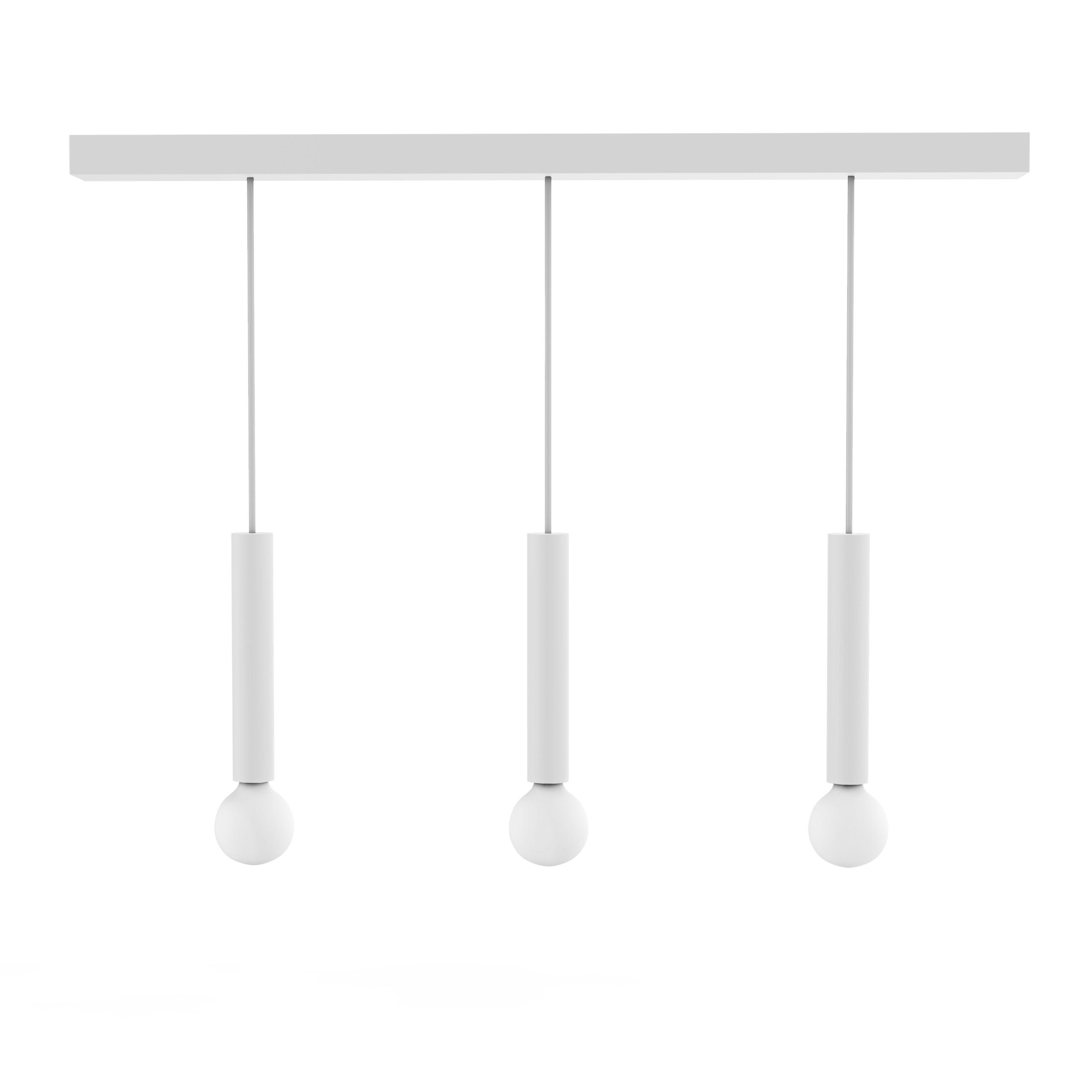 HÄNGELEUCHTE - Weiß, Metall (6/100/40cm) - Lumicom