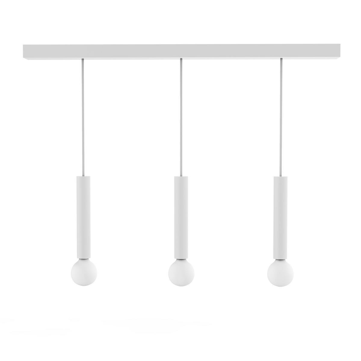 HÄNGELEUCHTE - Weiß, Metall (6/100/40cm) - Lumicom