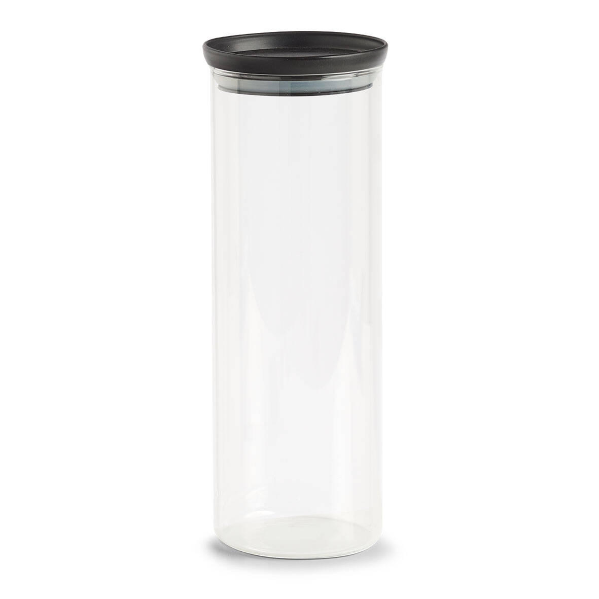 GLASBEHÄLTER 1650 ml - Transparent, Glas (10.3/28.1/10.3cm)