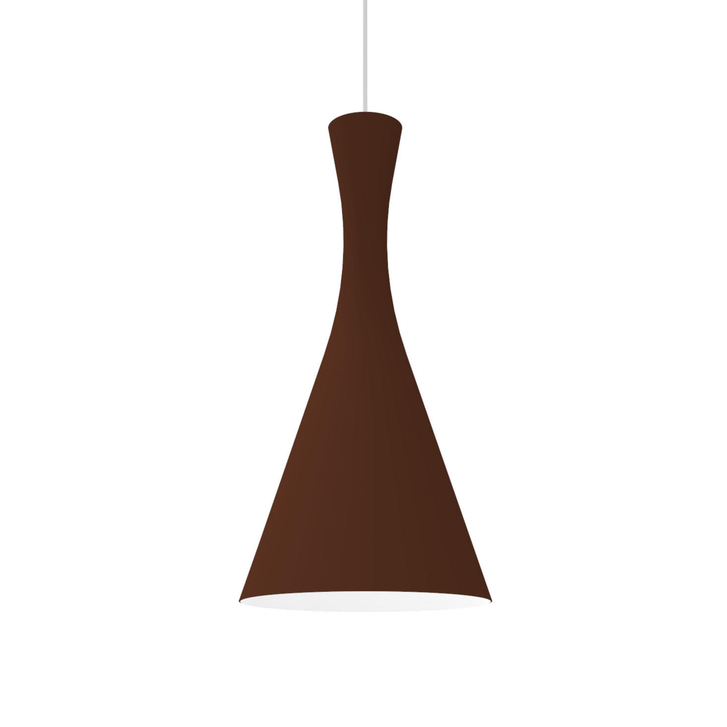 Lumicom Hängeleuchte Braun 30x120x30 cm