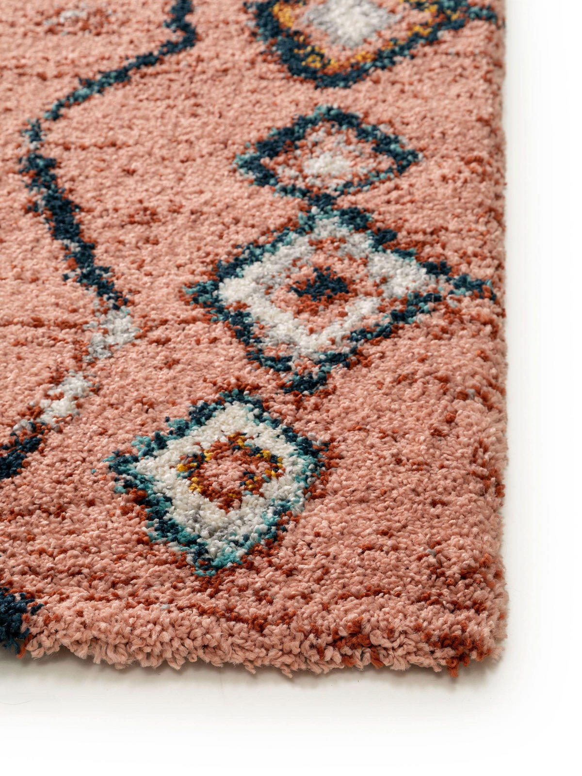 HOCHFLORTEPPICH Gobi Rosa 80x150 cm - Rosa, Textil (80/150cm) - benuta Nest