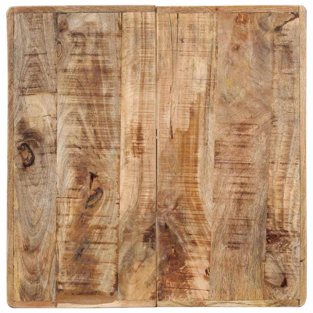 BISTROTISCH Franz 60x60x77 cm Mangoholz Quadratisch - Braun, Holz (60/60/76cm) - DELUKE