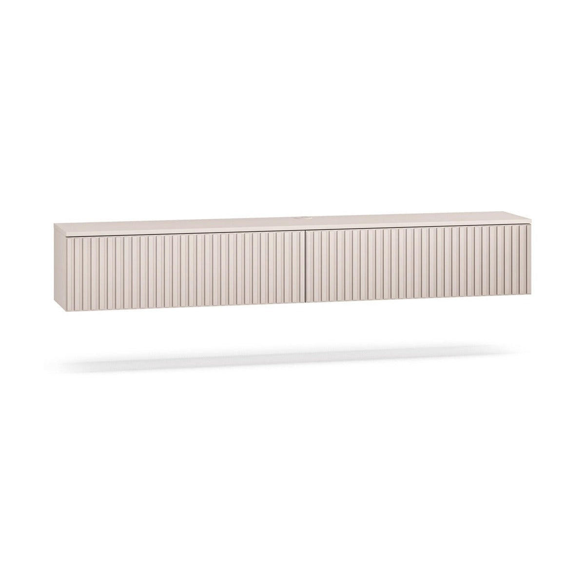 hi-markt Lowboard Kaschmir, Eiche 180x29x32 cm