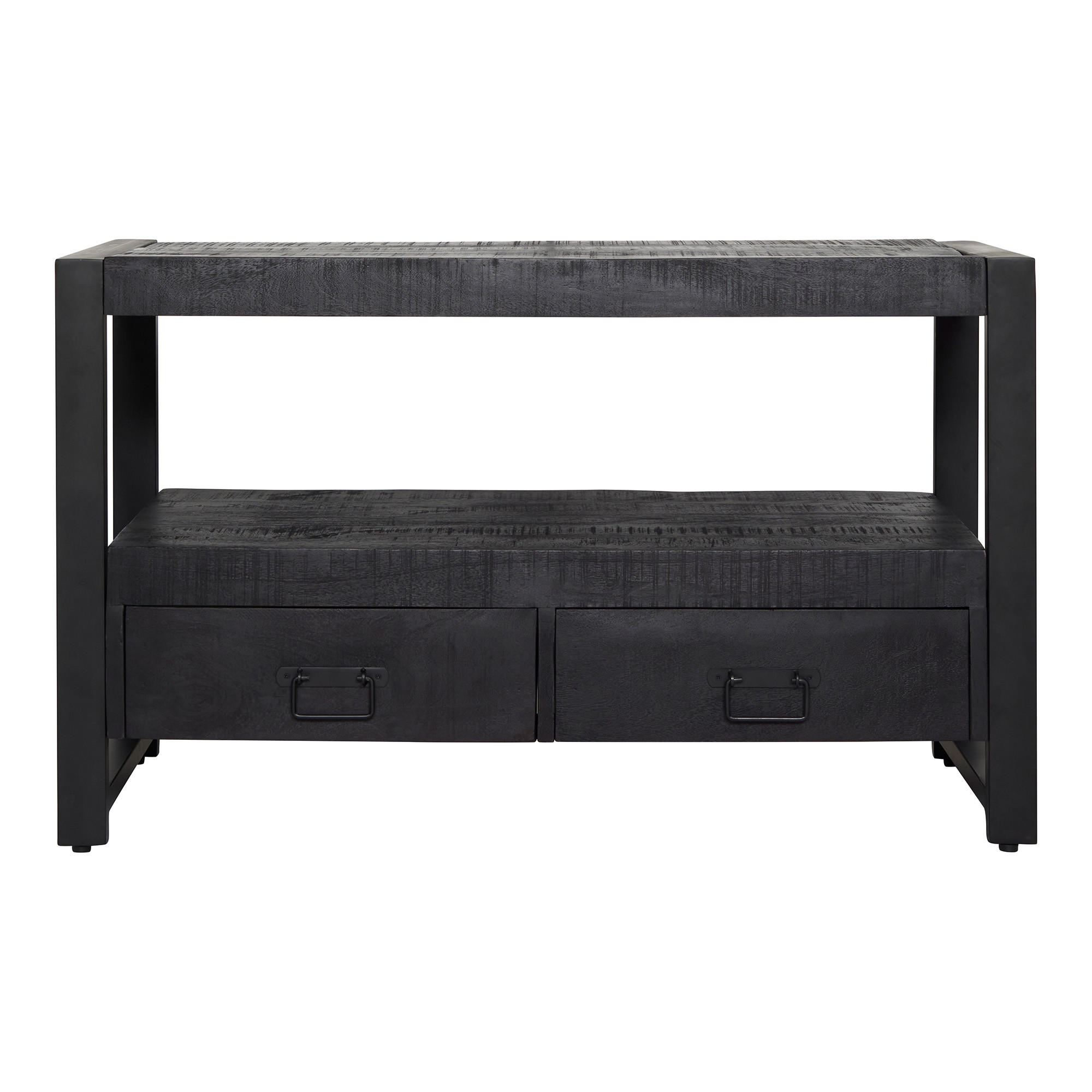 TV-MÖBEL Boaz Schwarz 45/100/60 cm - Schwarz, Holz (100/60/45cm) - Starfurn