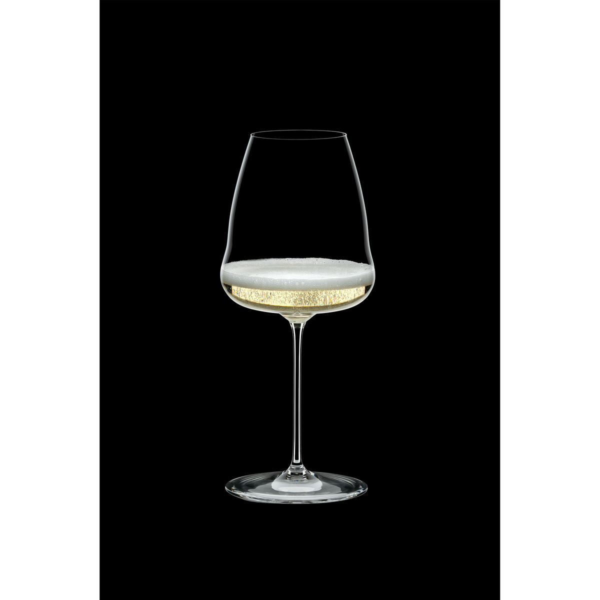 CHAMPAGNERGLAS Winewings Champagner, Kristallglas, H 25 cm - Transparent, Glas (0.4L) - Riedel