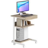 BÜROTISCH Eiche 1 Stück - Eichefarben, Holzwerkstoff (51/79/56cm) - GiPP