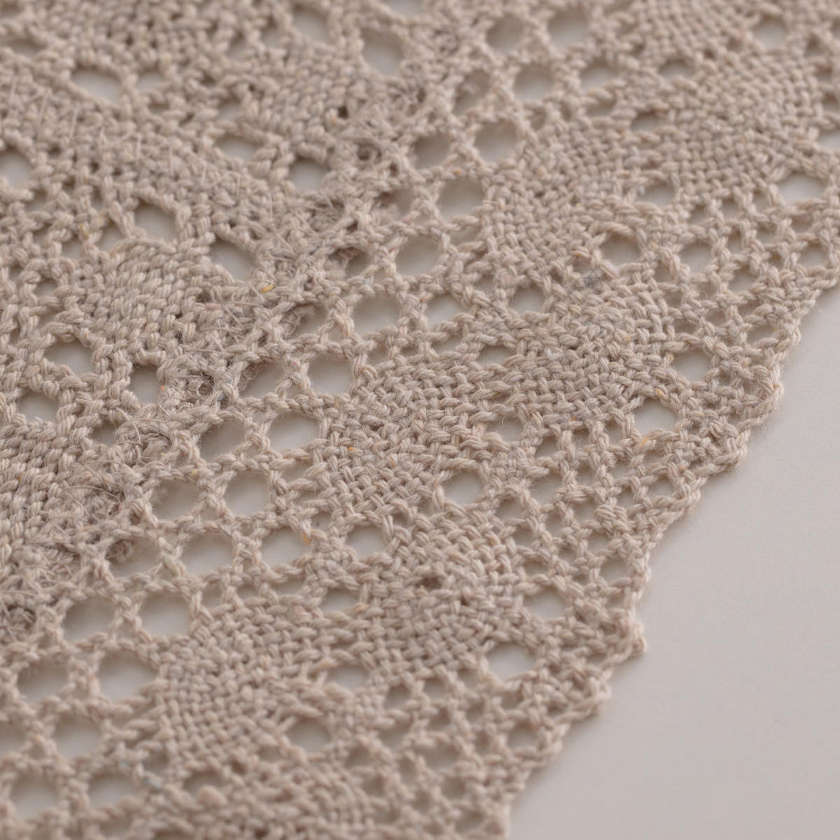 TISCHDECKE Folkelips - Beige, Textil (80/80/1cm) - home&you