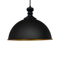 PENDELLEUCHTE Lipeo 40/23 - Goldfarben/Schwarz, Metall (40/23cm) - Bamyum