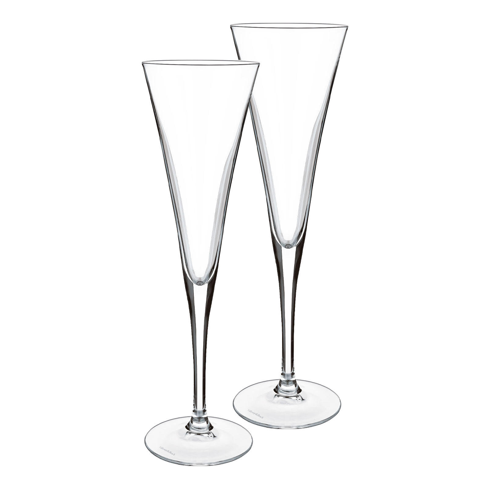 SEKTGLÄSER Purismo Specials transparent 120 ml 2er Set - Transparent, Glas (0.12L) - Villeroy & Boch
