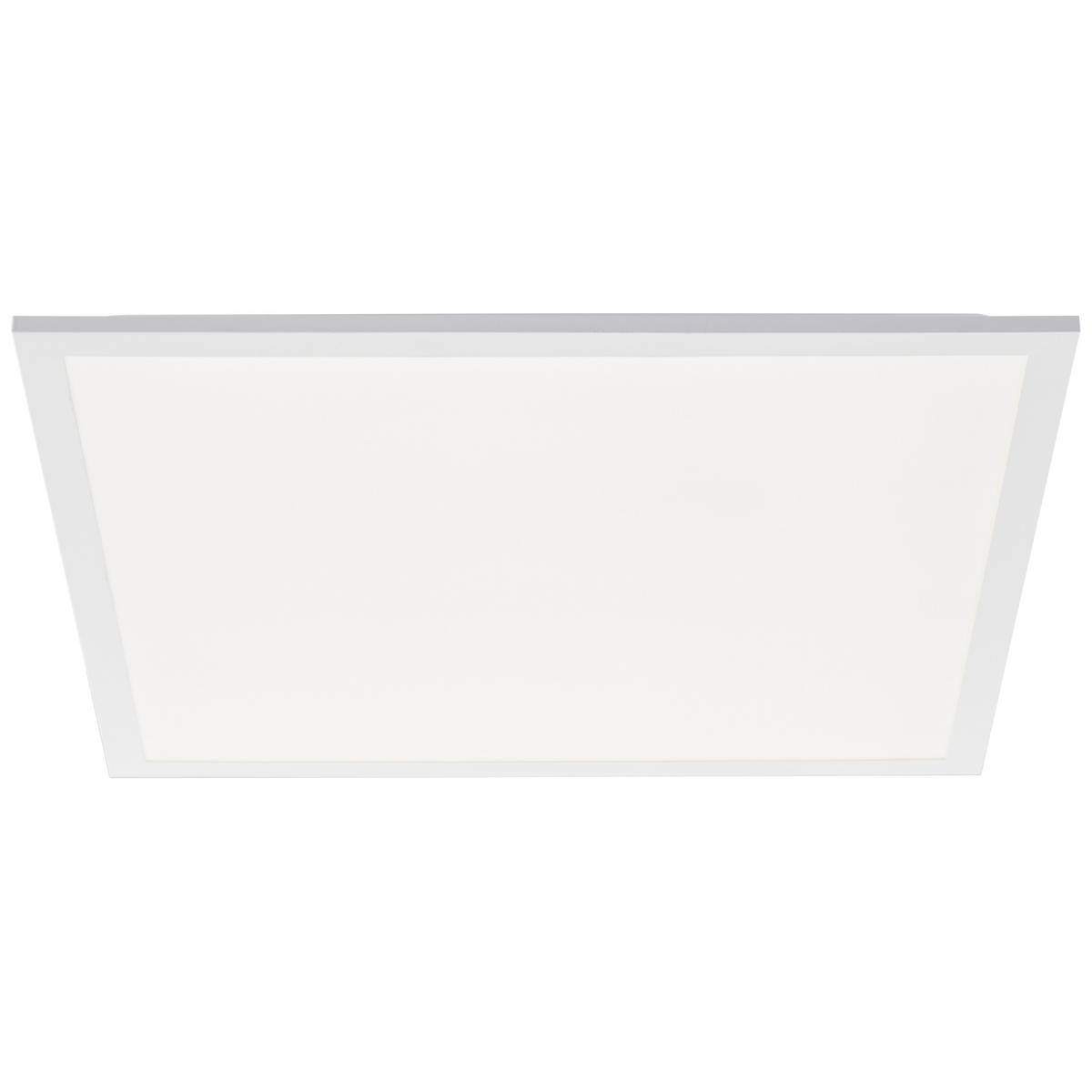 LED DECKENLEUCHTE Trevis Weiß 44,5/44,5/5 cm - Weiß, Metall (44.5/44.5/5cm) - Brilliant